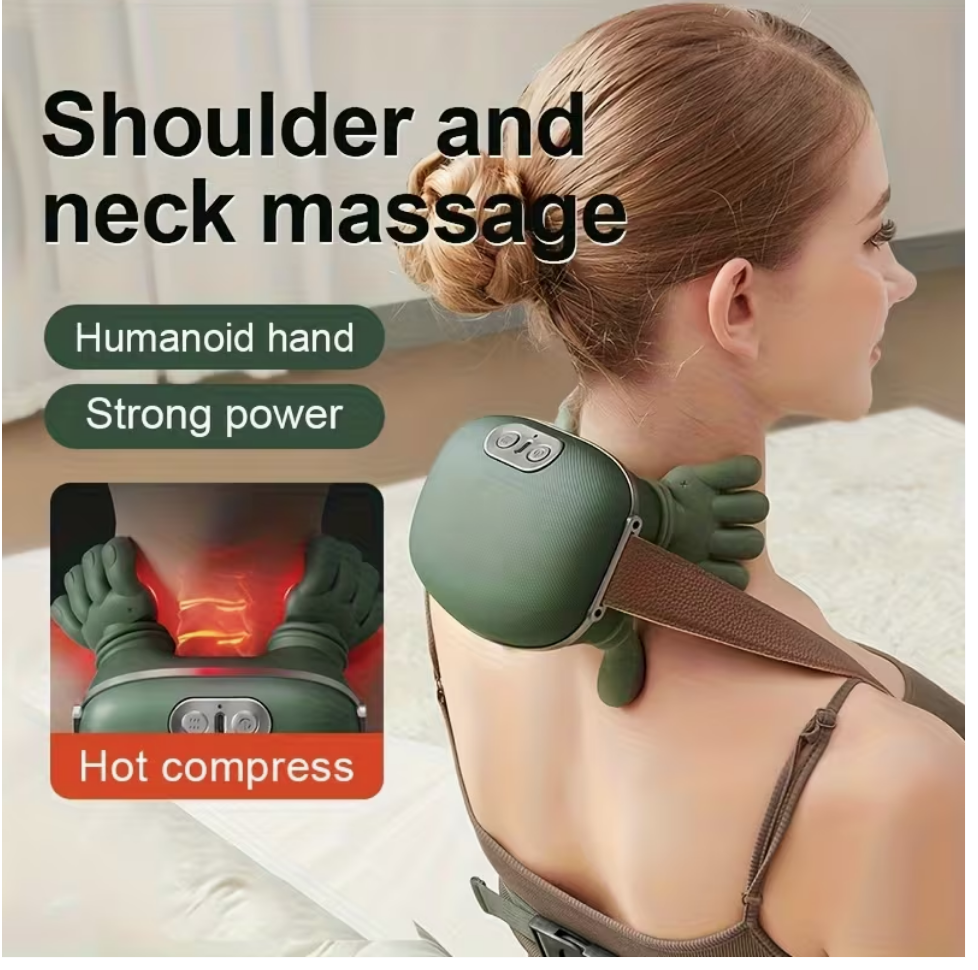 OMUMAX NECK & SHOULDER MASSAGER WITH HEAT